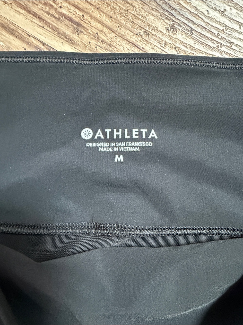 Athleta Meridian Wide Leg Pants Black Size Medium - Picture 3 of 5